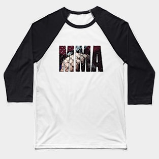 MMA Mixed Martial Arts 3 Baseball T-Shirt